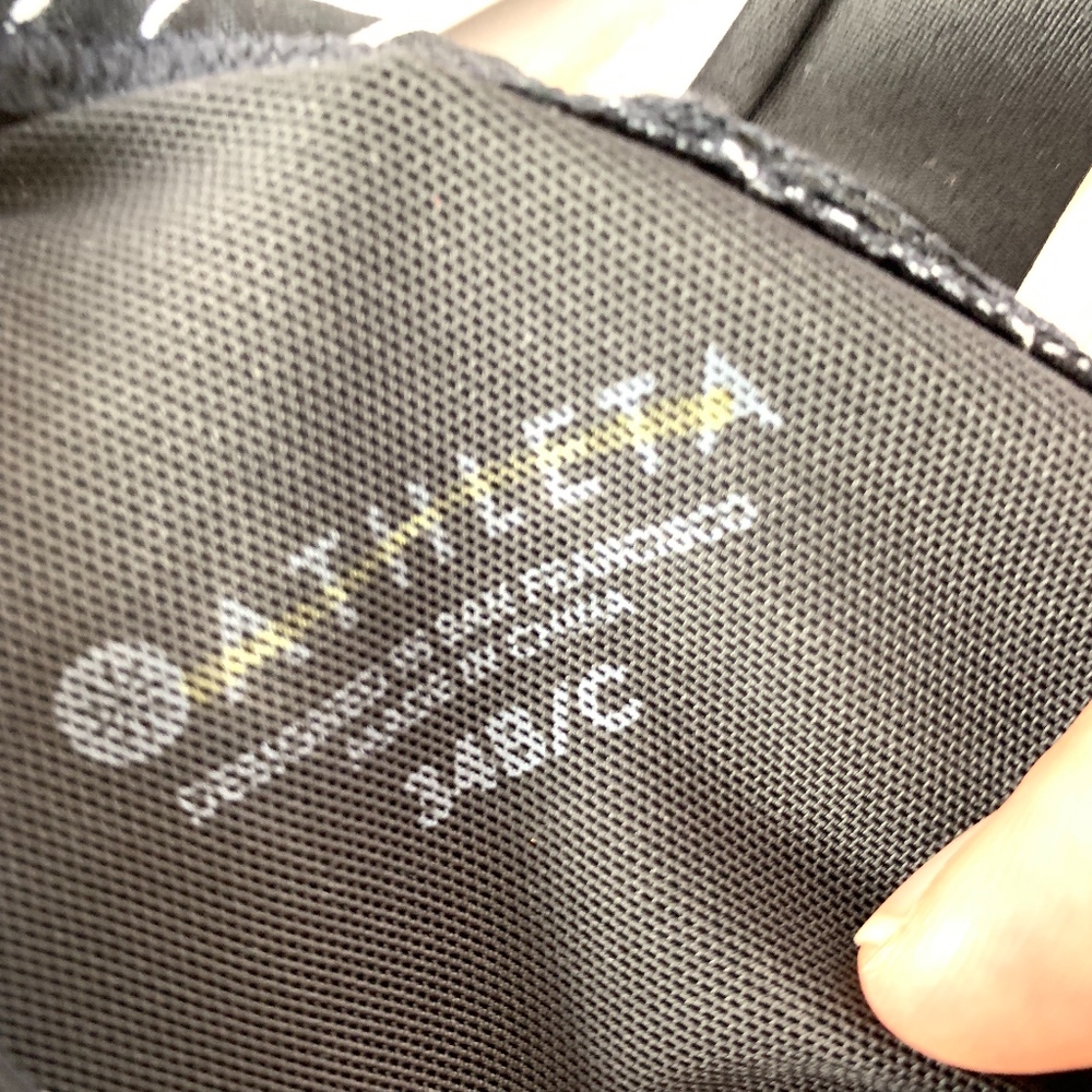 Athleta Chevron Bikini Top black and white 34B/C - Picture 6 of 6